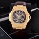 Faux Patek Philippe Nautilus Skeleton Watch Yellow Gold (9)_th.jpg